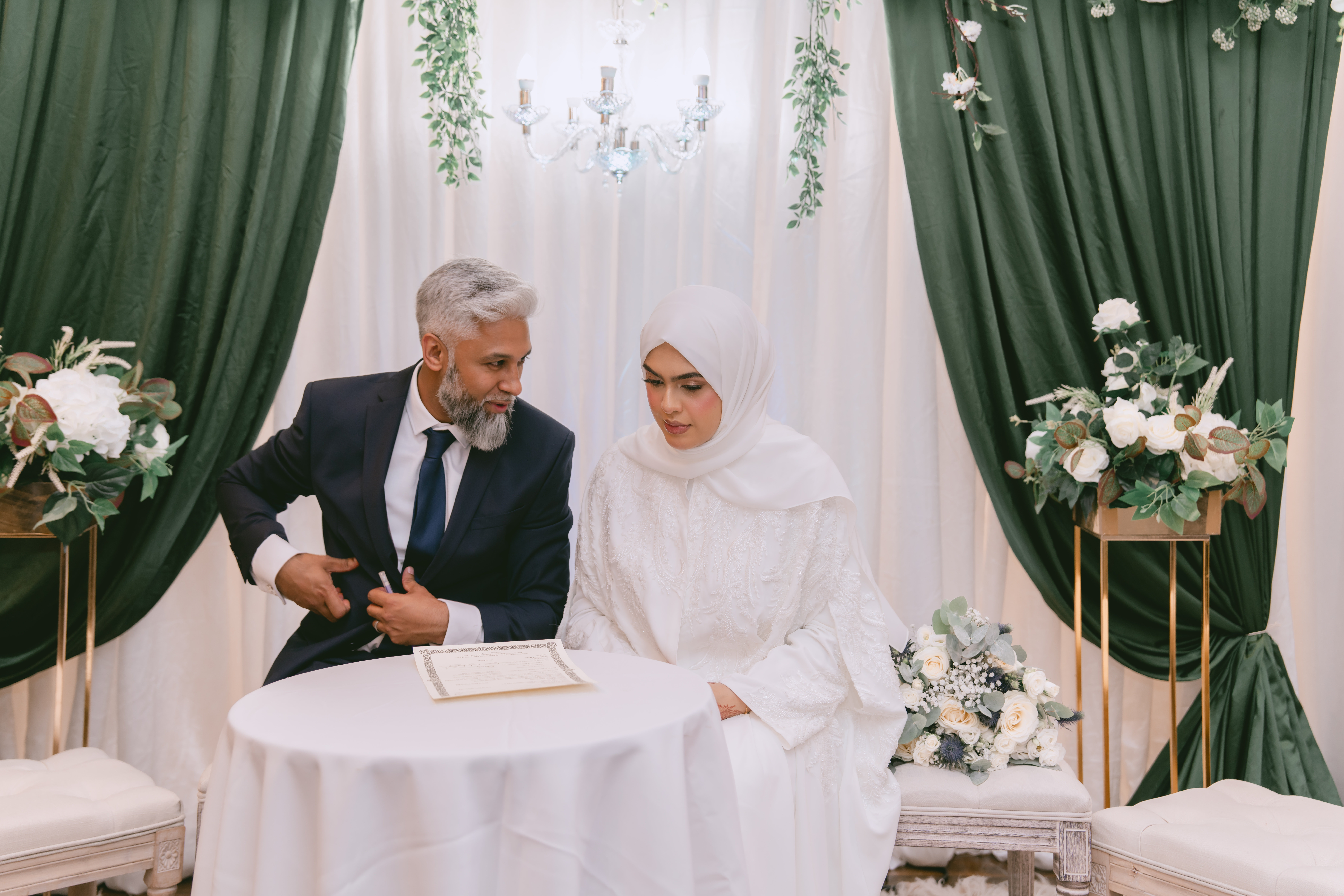 Couple in prayer